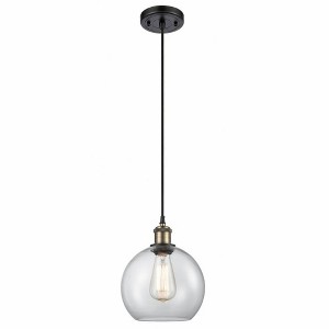 Athens - 1 Light Mini Pendant In Industrial Style-10 Inches Tall and 8 Inches Wide - 1 of 1