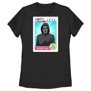 Women's Squid Game Front Man Card T-Shirt - 1 of 4