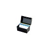 Oxford Plastic Index Card File 400 Capacity 6 1/2w x 4 7/8d Black 01461 - 2 of 3