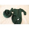 Boy's Baby Organic Knotted Gown + Top Knot Hat - Fawn & Foster - 3 of 3
