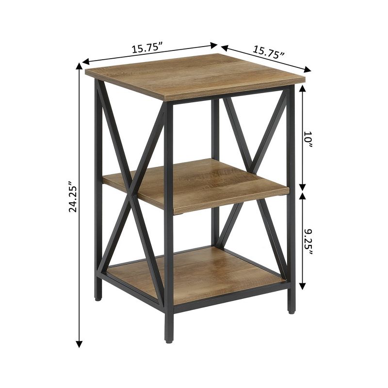 Tucson End Table with Shelves - Breighton Home, 6 of 7