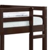 Sapphtopaz Wood Twin Size Loft Bed with Ladder,Low Bed Frame with Guardrail,Nursery Floor Toddler Bed with Under Bed Space for Boys & Girs - 4 of 4