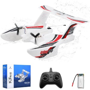 Topteng RC Plane - Remote Control Airplane for Water Land & Air with 2 Battery - 1 of 4