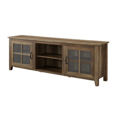 target wood tv stand