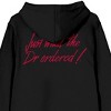 Dr. Pepper Just What The Doctor Ordered Men's Black Zip-Up Hoodie - 4 of 4