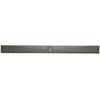 ALFI ABLD36D 36Inch Modern Stainless Steel Linear Shower Drain with Groove Lines - 4 of 4