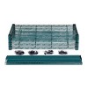 Quantum Storage Systems Convenient Shelving Unit Pack, 4-Tier, 48"W X 18"D X 72"H, 300 Lb. Load Capacity Per Shelf - 4 of 4
