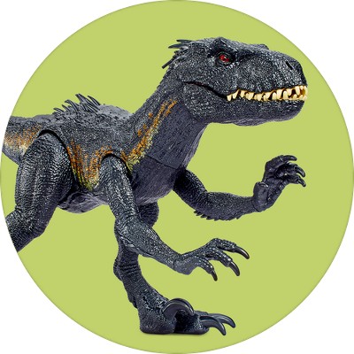 Jurassic world ginormous velociraptor cheap blue target