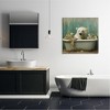 Stupell Industries Polar Bear Vintage Tub Canvas Wall Art - 2 of 4