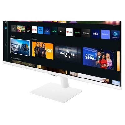 Samsung 32&#34; M50C FHD Smart Monitor with Streaming TV - White