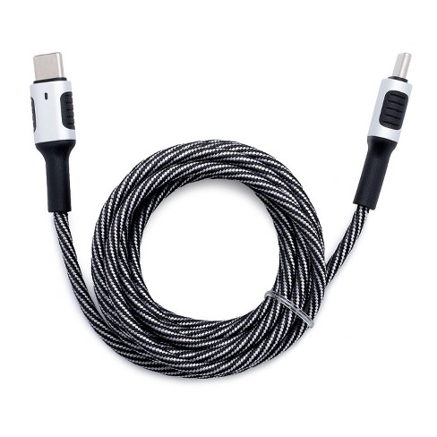 Kratos Power Nylon Braided Cable 6-feet Usb-c To Usb-c Cable : Target