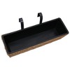 vidaXL Garden Planters 2 pcs Water Hyacinth Black - 4 of 4