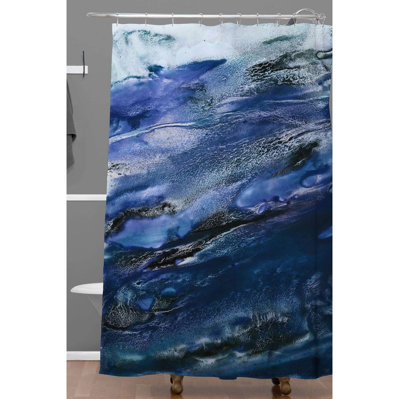 Iris Lehnhardt Floating Blues Shower Curtain Blue - Deny Designs, 3 of 7