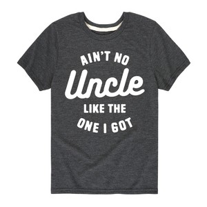 Boys' - Instant Message - Ain't No Uncle Like The One I Got Short Sleeve Graphic T-Shirt - 1 of 4