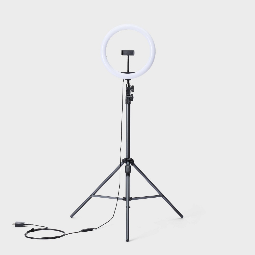 Photos - Holder / Stand 12" RGB Ring Light with Tripod - heyday™ Black