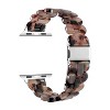 Posh Tech Elle Resin Tortoise Band for Apple Watch - Brown - 44/45/46/49mm: Smartwatch Accessory - 2 of 3