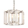 Crystorama Lighting Carson 4 - Light Chandelier in  Polished Nickel - 4 of 4