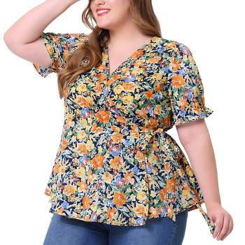 Floral : Tops & Shirts for Women : Target