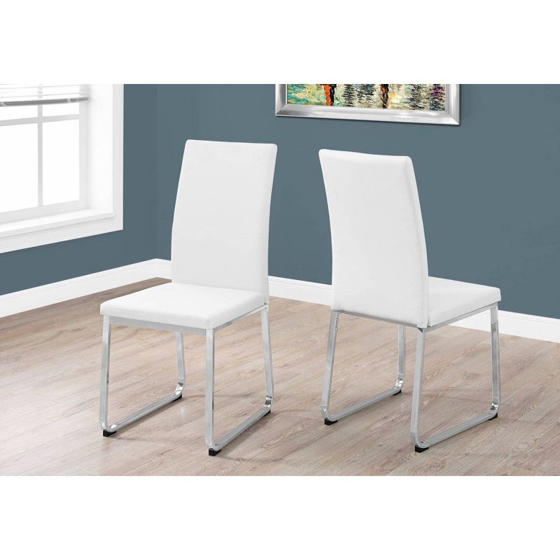 2pc Dining Chair Chrome - EveryRoom, 3 of 7
