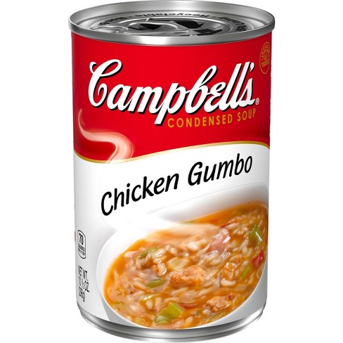 Campbell S Condensed Chicken Gumbo Soup 10 5oz Target