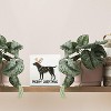 Black Labrador Retriever Merry Christmas Wooden Box Sign Desk Decor, Black Lab Gifts, Christmas Lab Dog Wood Block Sign - 3 of 4