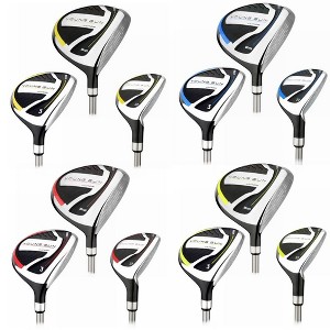 Young Gun SGS X Junior Kids Right Hand Golf Wood Set, Driver, Wood, Hybrid - 1 of 4