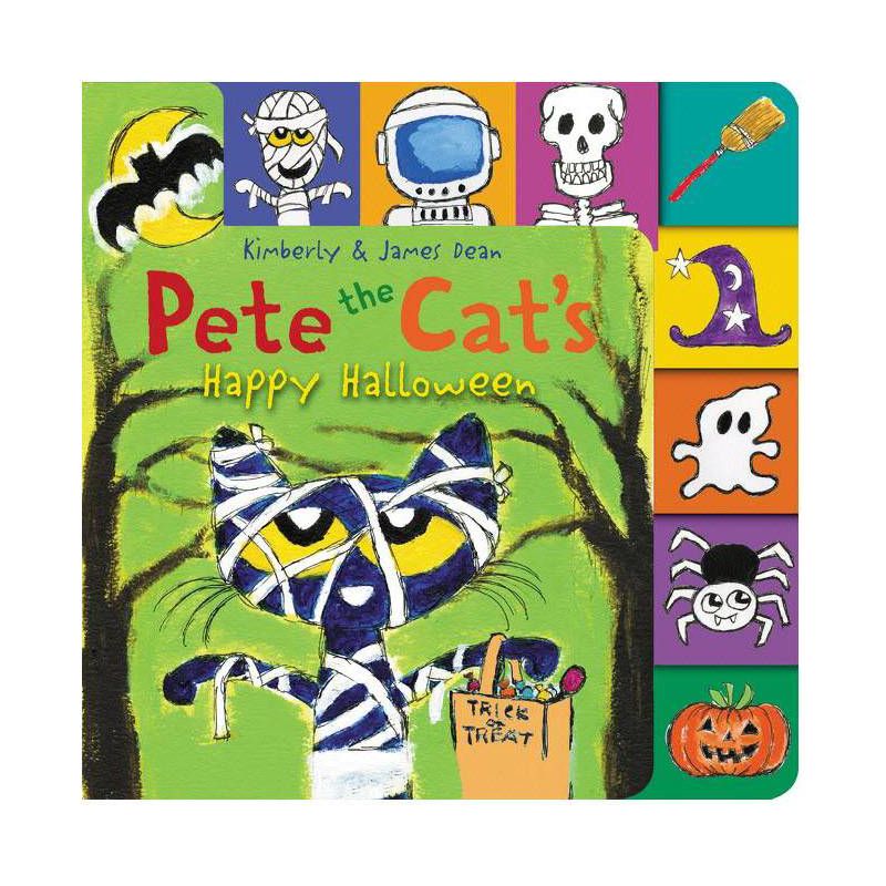 Pete the Cat&#39;s Happy Halloween - by James Dean (Board Book), 1 of 2