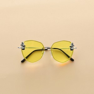 MyKids-Usa Kids Boy And Girl Cartoon Animal Shape Round Frame Fashion Sunglasses - 1 of 4