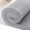 NicBex 2 Inch King Size Mattress Topper, Gel Memory Foam Mattress Topper Double Bed Topper for Soft & Cooling Sleep, CertiPUR-US Certified, Gray - 3 of 4
