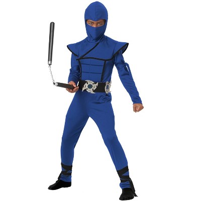 California Costumes Stealth Ninja Child Costume (blue), Large : Target