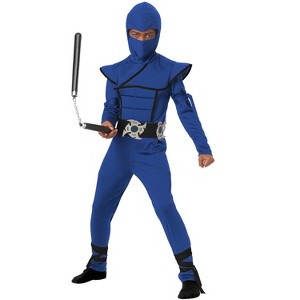 California Costumes Stealth Ninja Child Costume (Blue), Small - 1 of 1