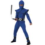 California Costumes Stealth Ninja Child Costume (Blue), Small