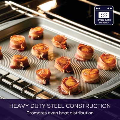 Circulon Gray Nonstick 10-Piece Bakeware Set with Lid