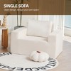 CAVINAS Large Bean Bag Chair for Adults,Soft Bean Bag Couch,Accent Chairs for Living Room,Apartment - 2 of 4