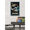 Trends International NFL Jacksonville Jaguars - Neon Helmet 23 Framed Wall Poster Prints - 2 of 4