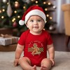 The Juniper Shop Gingerbread Man Skateboard Baby Bodysuit - Newborn - Red - 2 of 3