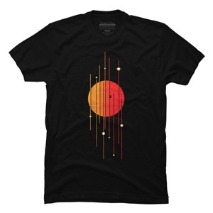Men's Design By Humans Solar System By xtrashape T-Shirt - 1 of 4