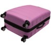 Rockland Melbourne Hardside Expandable Luggage with Spinner Wheels Pink Checked Large 28" - 2 of 4