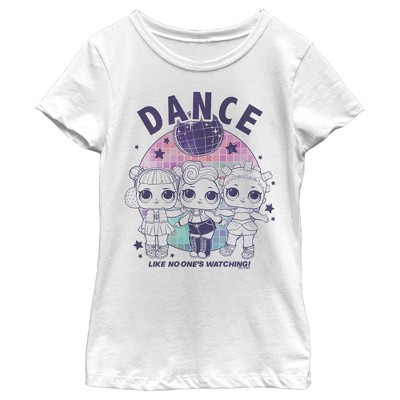 Girl's L.O.L Surprise Disco Dance Like No One's Watching T-Shirt