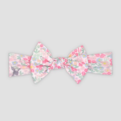 Image of Carter's Just One You® Baby Girls' Headwrap Printed Bow