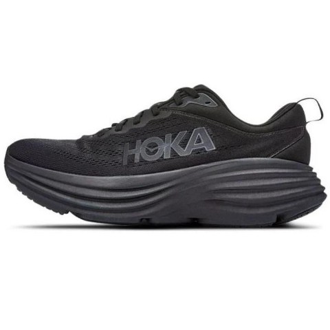 Обувь HOKA Women's Bondi 8 Running Shoes Black/Black, Size 6.5