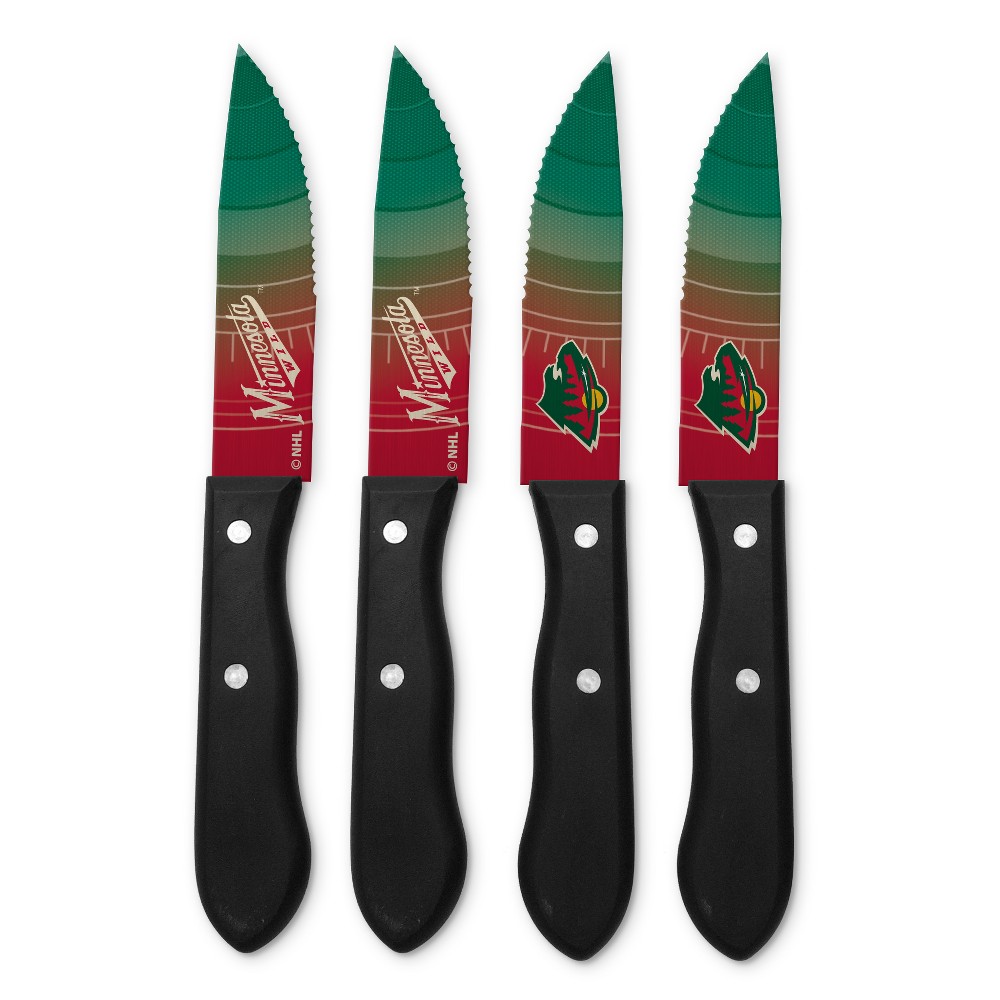 NHL Minnesota Wild Steak Knives