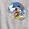 Boys' - Disney - Minnie Ski Graphic Long Sleeve Fleece Sweatshirt - 2 of 4