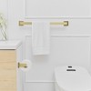 BWE 5-Piece Bath Hardware Set with Towel Bar/Rack, Towel/Robe Hook, Toilet Paper Holder - image 3 of 4