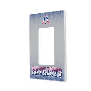 NFL AFC Historic Teams Linen Hidden-Screw Light Switch Plate for Single Rocker - 1 of 4
