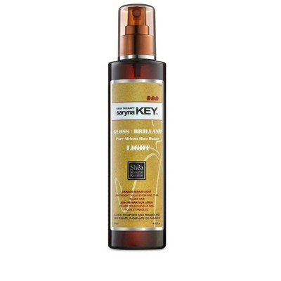 Saryna Key Damage Repair Light Spray Gloss Brilliant (8.45 oz) | For Fine, Thin, & Fragile Hair + Lightweight Volume with Pure African Shea Butter