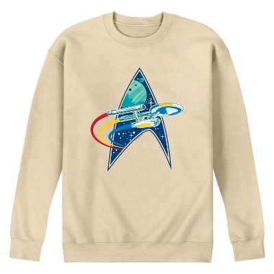 Men's - Star Trek - Enterprise Space Warp Graphic Fleece Sweatshirt