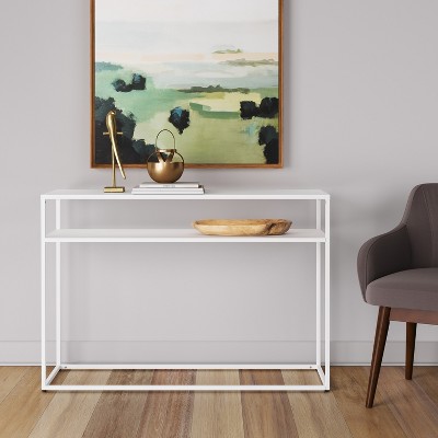 hafley two drawer console table