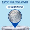 Swimline Hydrotools Silver King Winter Pool Cover for 12 Ft Above Ground Pools - 4 of 4