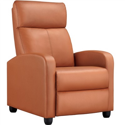 Yaheetech Adjustable Recliner Chair PU Leather Upholstered for Living Room